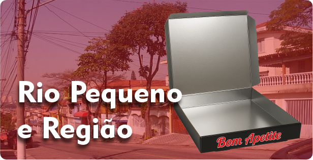Caixa de Pizza Laminada em Rio Pequeno