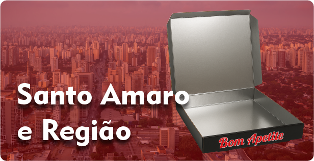 Caixa de Pizza Laminada em Santo Amaro