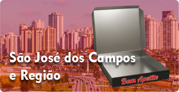 Caixa de Pizza Laminada em São José dos Campos