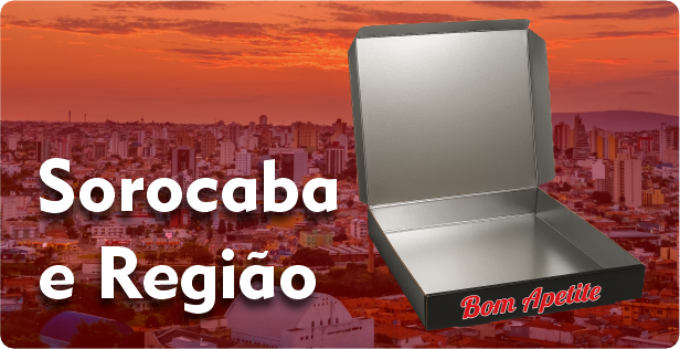 Caixa de Pizza Laminada em Sorocaba