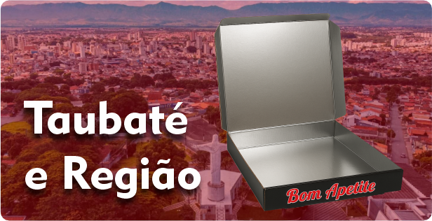 Caixa de Pizza Laminada em Taubaté