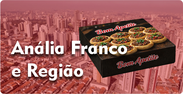 Caixa de Esfiha em Anália Franco