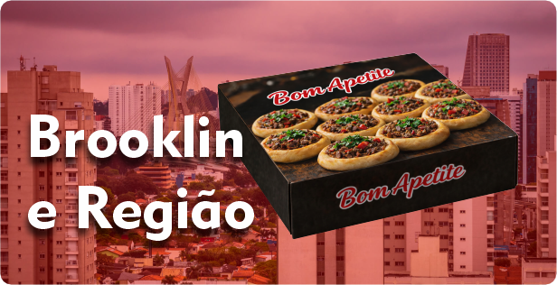 Caixa de Esfiha no Brooklin