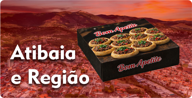 Caixa de Esfiha em Atibaia