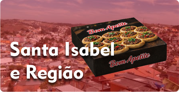 Caixa de Esfiha em Santa Isabel