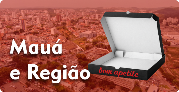 Caixa de Pizza Americana em Mauá