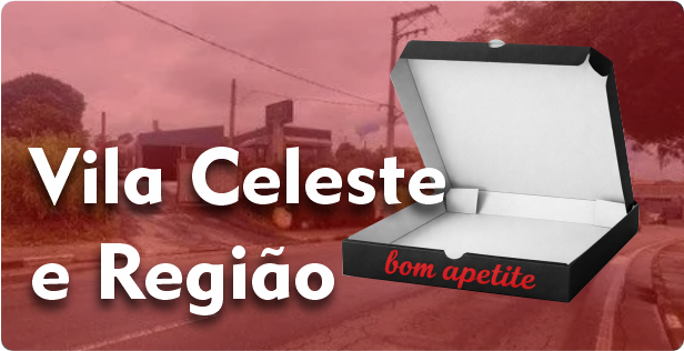 Caixa de Pizza Americana em Vila Celeste