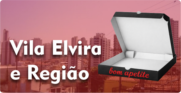 Caixa de Pizza Americana em Vila Elvira