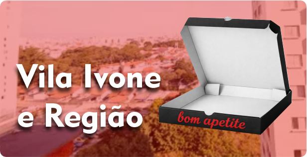 Caixa de Pizza Americana em Vila Ivone
