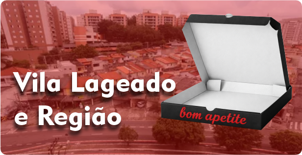 Caixa de Pizza Americana em Vila Lageado