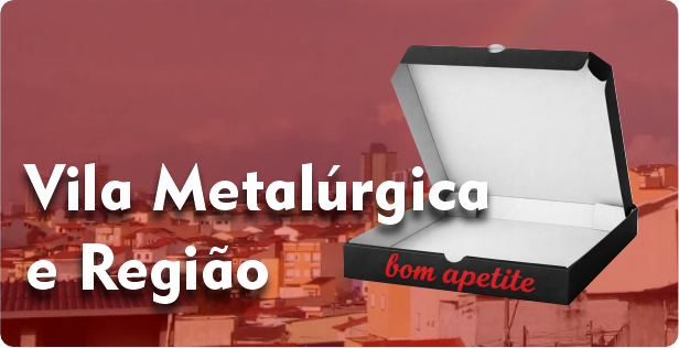 Caixa de Pizza Americana em Vila Metalúrgica