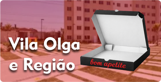 Caixa de Pizza Americana na Vila Olga
