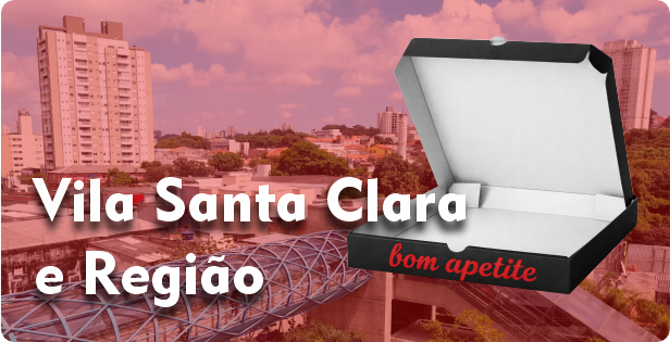 Caixa de Pizza Americana em Vila Santa Clara