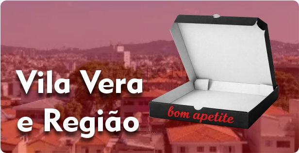 Caixa de Pizza Americana em Vila Vera