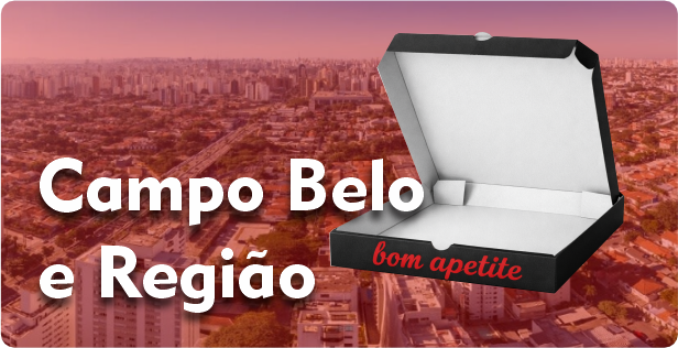 Caixa de Pizza Americana em Campo Belo