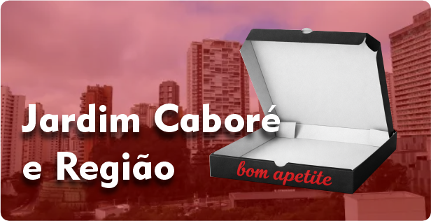 Caixa de Pizza Americana em Jardim Caboré